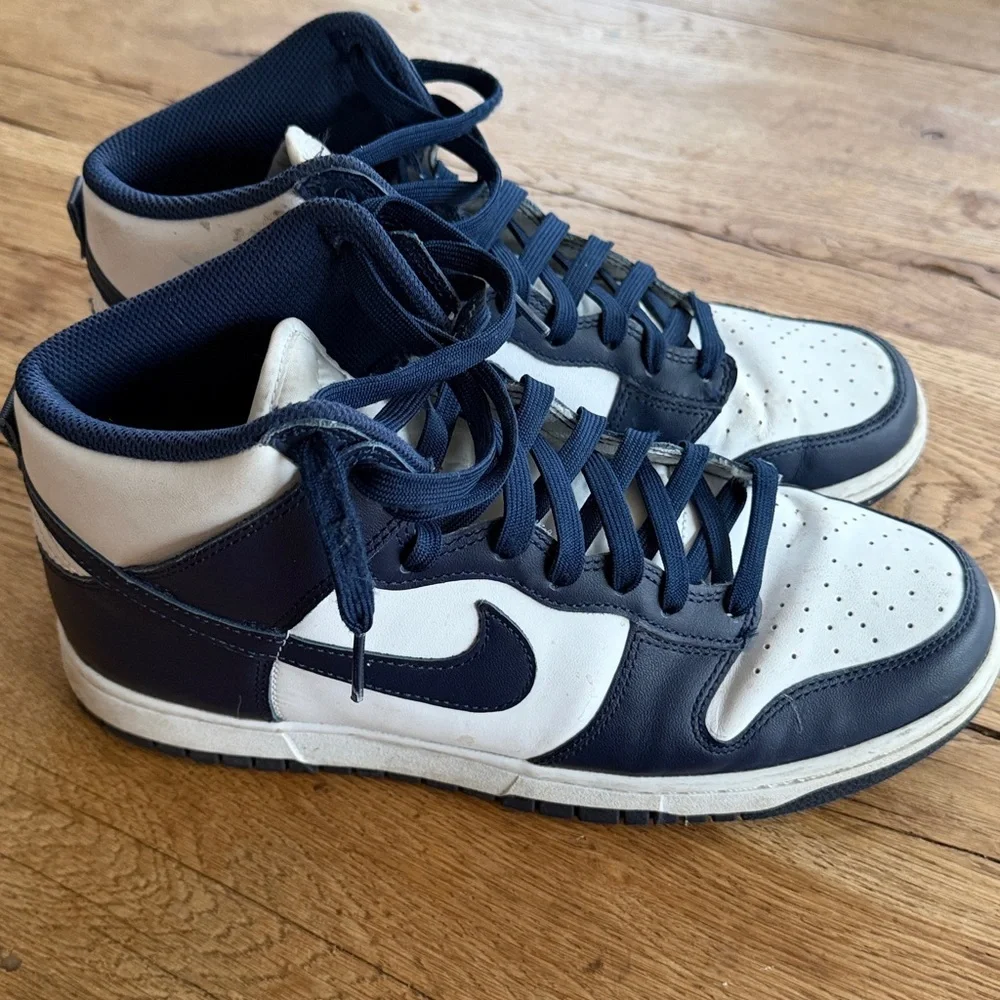 Nike Dunk High Championship Navy Mens